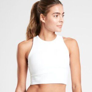 Athleta Conscious Crop in White, Medium